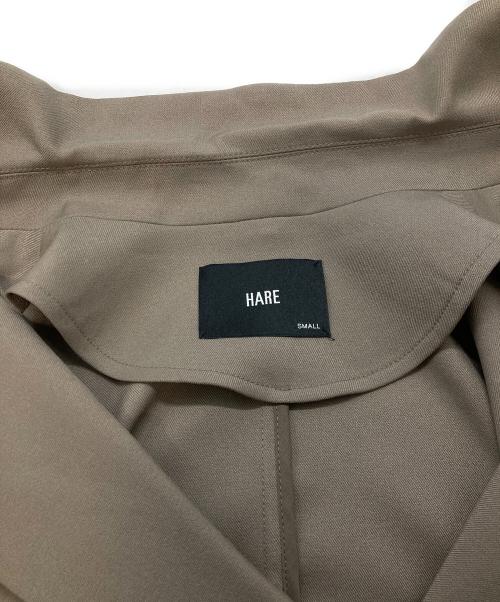 HARE（ハレ）HARE (ハレ) 半袖ジャケット ベージュ サイズ:Sの古着・服飾アイテム