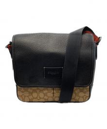 COACH（コーチ）の古着「スプリント マップ バッグ 25」｜ベージュ