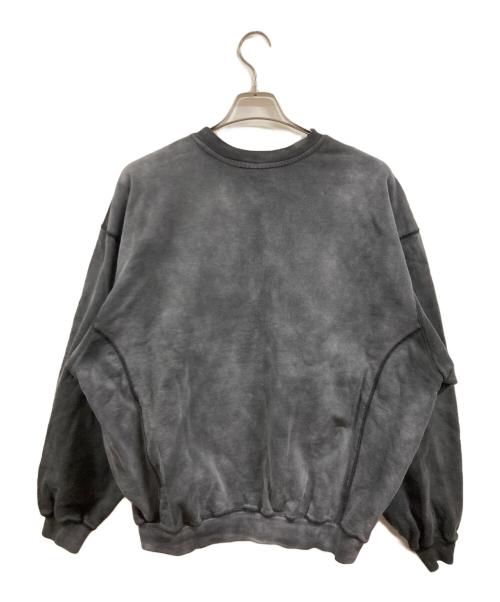 BELVET（ベルベット）BELVET (ベルベット) 16.2oz BE logo stitch sweat ブラック サイズ:Lの古着・服飾アイテム