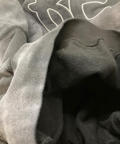 BELVET（ベルベット）BELVET (ベルベット) 16.2oz BE logo stitch sweat ブラック サイズ:Lの古着・服飾アイテム