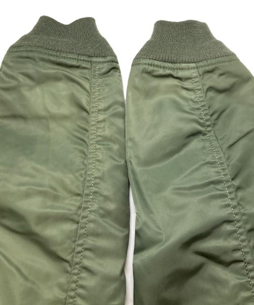 AVIREX（アヴィレックス）AVIREX (アヴィレックス) フライトジャケット カーキ サイズ:Lの古着・服飾アイテム