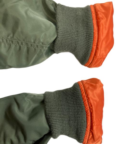 AVIREX（アヴィレックス）AVIREX (アヴィレックス) フライトジャケット カーキ サイズ:Lの古着・服飾アイテム