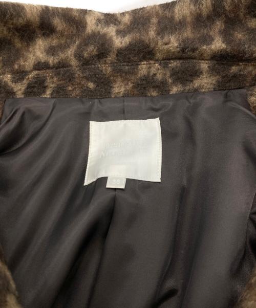 Drawing Numbers（ドローイングナンバーズ）Drawing Numbers (ドローイングナンバーズ) レオパードワイドジャケット ブラウン サイズ:Mの古着・服飾アイテム