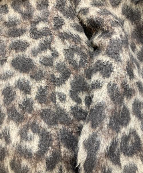 Drawing Numbers（ドローイングナンバーズ）Drawing Numbers (ドローイングナンバーズ) レオパードワイドジャケット ブラウン サイズ:Mの古着・服飾アイテム