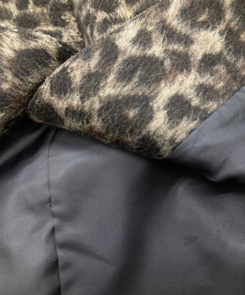 Drawing Numbers（ドローイングナンバーズ）Drawing Numbers (ドローイングナンバーズ) レオパードワイドジャケット ブラウン サイズ:Mの古着・服飾アイテム