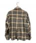 Whim Gazette (ウィムガゼット) シャギーチェックシャツ ブラウン サイズ:free：12000円