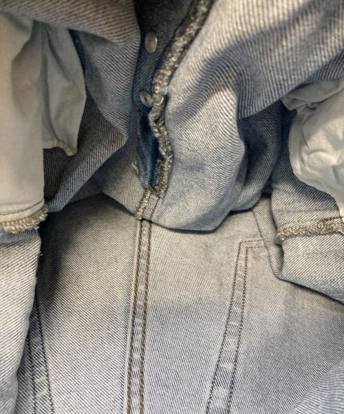 Whim Gazette（ウィムガゼット）Whim Gazette (ウィムガゼット) デニムタックパンツ インディゴ サイズ:Mの古着・服飾アイテム
