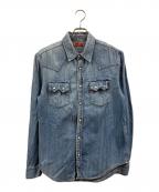 LEVI'Sリーバイス）の古着「ウエスタンデニムシャツ」｜インディゴ