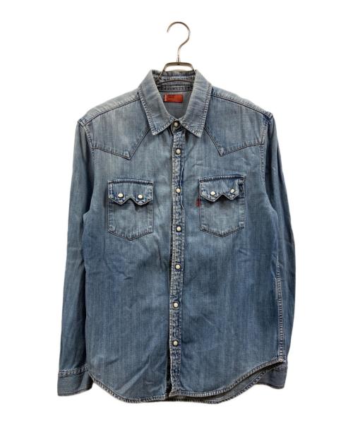 LEVI'S（リーバイス）LEVI'S (リーバイス) ウエスタンデニムシャツ インディゴ サイズ:Mの古着・服飾アイテム