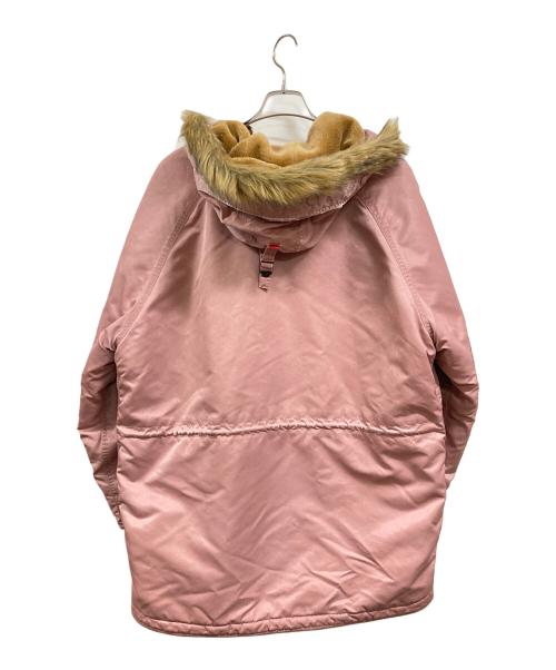 SUPREME（シュプリーム）Supreme (シュプリーム) Washed Flight Satin N-3B Parka Dusty Pink サイズ:Mの古着・服飾アイテム