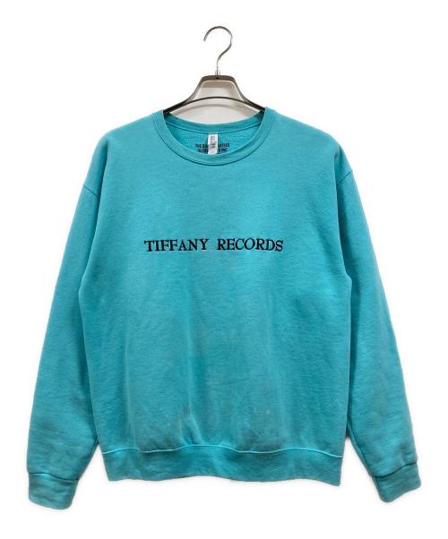 JERZEES（ジャージーズ）JERZEES (ジャージーズ) WACKO MARIA (ワコマリア) CREW NECK SWEAT SHIRT TYPE-1/TIFFANY RECORDS ブルー サイズ:Mの古着・服飾アイテム