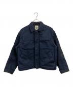stussyステューシー）の古着「WORK GEAR JACKET」｜ネイビー