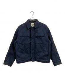 stussy（ステューシー）の古着「WORK GEAR JACKET」｜ネイビー