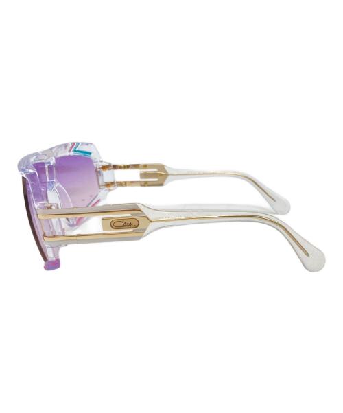 CAZAL（カザール）CAZAL (カザール) スクエアサングラス パープルの古着・服飾アイテム