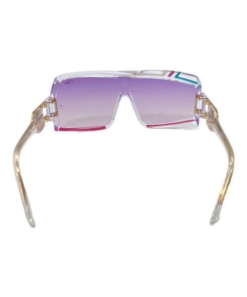 CAZAL（カザール）CAZAL (カザール) スクエアサングラス パープルの古着・服飾アイテム