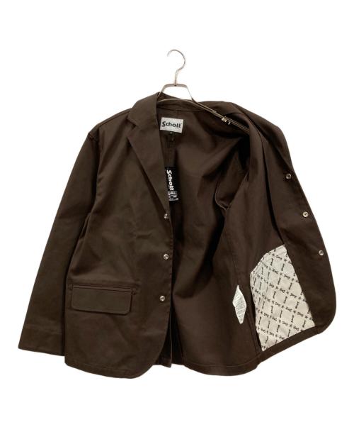 Schott（ショット）Schott (ショット) T/C ワーク 3B テーラード ジャケット ブラウン サイズ:Mの古着・服飾アイテム