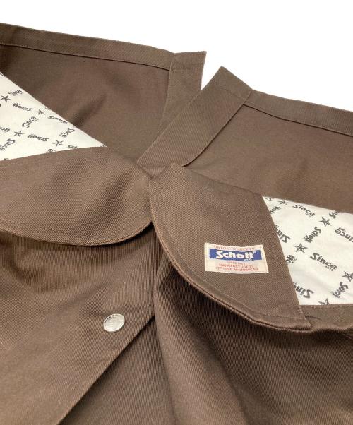 Schott（ショット）Schott (ショット) T/C ワーク 3B テーラード ジャケット ブラウン サイズ:Mの古着・服飾アイテム