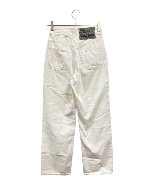 R.H.Vintage（ロンハーマン・ヴィンテージ）R.H.Vintage (ロンハーマン・ヴィンテージ) デニムパンツ ホワイト サイズ:24の古着・服飾アイテム
