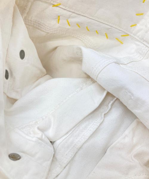 R.H.Vintage（ロンハーマン・ヴィンテージ）R.H.Vintage (ロンハーマン・ヴィンテージ) デニムパンツ ホワイト サイズ:24の古着・服飾アイテム