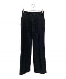 THE SHINZONE（ザ シンゾーン）の古着「CENTER PRESS PANTS」｜ブラック