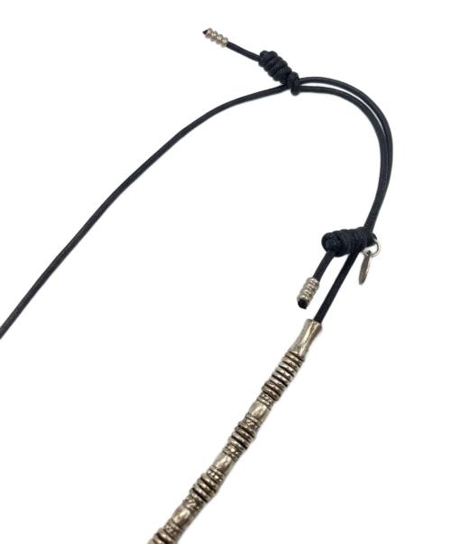 TOGA ARCHIVES（トーガアーカイブス）TOGA ARCHIVES (トーガアーカイブス) BEADS NECKLACE&BANGLE SET シルバーの古着・服飾アイテム