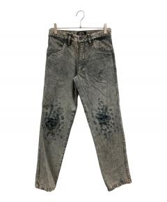 中古・古着通販】guapi (グアピ) ラインストーンチェックシャツ レッド