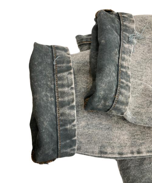 Liberal youth ministry（リベラルユースミニストリー）LIBERAL YOUTH MINISTRY (リベラルユースミニストリー) デストロイデニムパンツ グレー サイズ:Mの古着・服飾アイテム