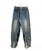 PCCVISIONピーシーシービジョン）の古着「デニムパンツ」｜インディゴ
