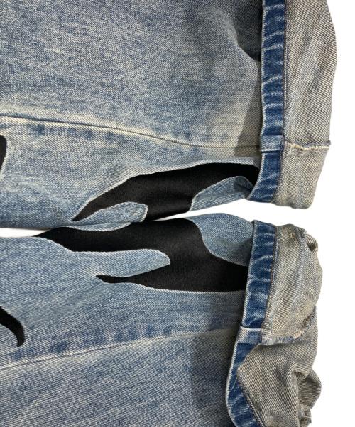 PCCVISION（ピーシーシービジョン）PCCVISION (ピーシーシービジョン) デニムパンツ インディゴ サイズ:Ｍの古着・服飾アイテム