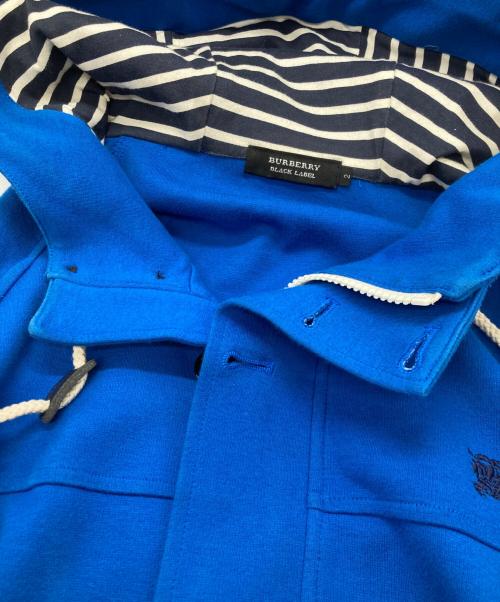 BURBERRY BLACK LABEL（バーバリーブラックレーベル）BURBERRY BLACK LABEL (バーバリーブラックレーベル) フーデッドジャケット ブルー サイズ:2の古着・服飾アイテム