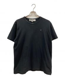 PLAY COMME des GARCONS（プレイコムデギャルソン）の古着「Tシャツ」｜ブラック