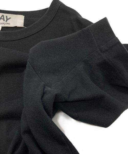 PLAY COMME des GARCONS（プレイコムデギャルソン）PLAY COMME des GARCONS (プレイコムデギャルソン) Tシャツ ブラック サイズ:XLの古着・服飾アイテム