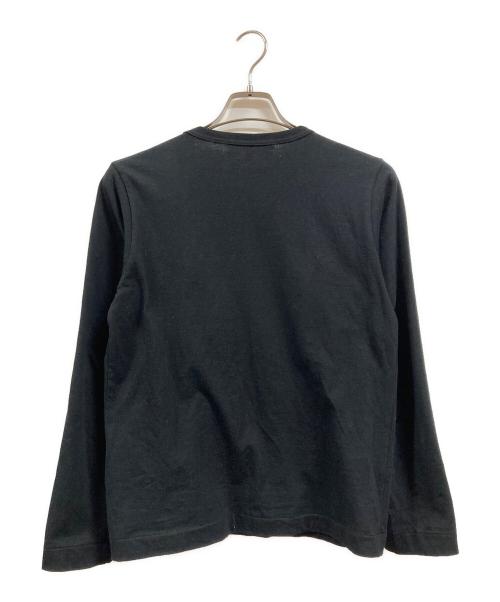 PLAY COMME des GARCONS（プレイコムデギャルソン）PLAY COMME des GARCONS (プレイコムデギャルソン) カットソー ブラック サイズ:Ⅼの古着・服飾アイテム
