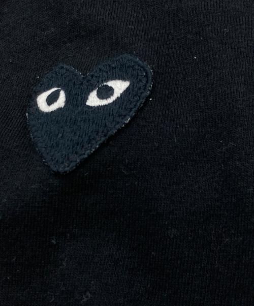 PLAY COMME des GARCONS（プレイコムデギャルソン）PLAY COMME des GARCONS (プレイコムデギャルソン) カットソー ブラック サイズ:Ⅼの古着・服飾アイテム