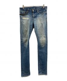 Hysteric Glamour（ヒステリックグラマー）の古着「SP加工ストレッチデニムパンツ」｜インディゴ