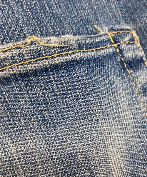 Hysteric Glamour（ヒステリックグラマー）Hysteric Glamour (ヒステリックグラマー) SP加工ストレッチデニムパンツ インディゴ サイズ:32の古着・服飾アイテム