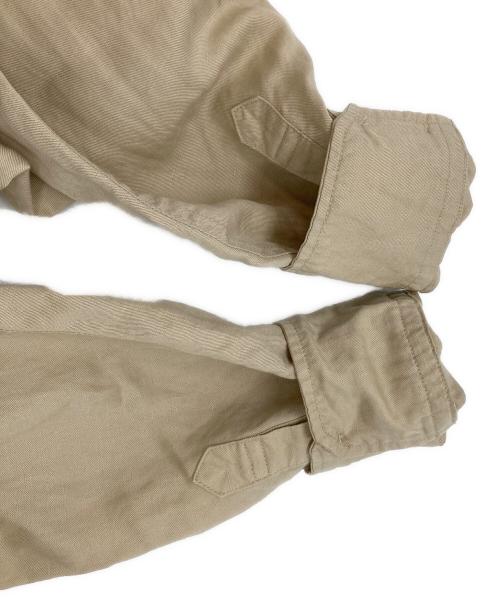 ticca（ティッカ）TICCA (ティッカ) リネン混シャツワンピース ベージュ サイズ:FREEの古着・服飾アイテム