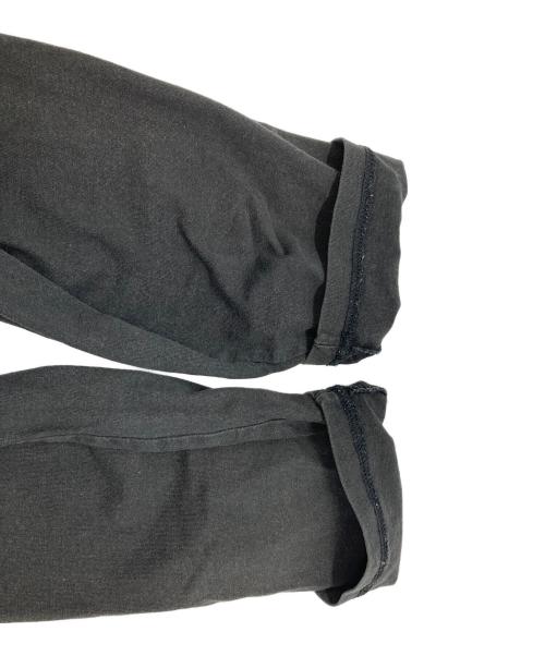 stussy（ステューシー）stussy (ステューシー) SSリンクロゴラグランカットソー ブラック×ホワイト サイズ:Mの古着・服飾アイテム
