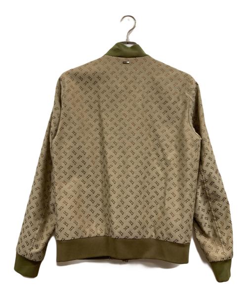 HERNO（ヘルノ）HERNO (ヘルノ) 総柄ブルゾン ベージュ サイズ:46の古着・服飾アイテム
