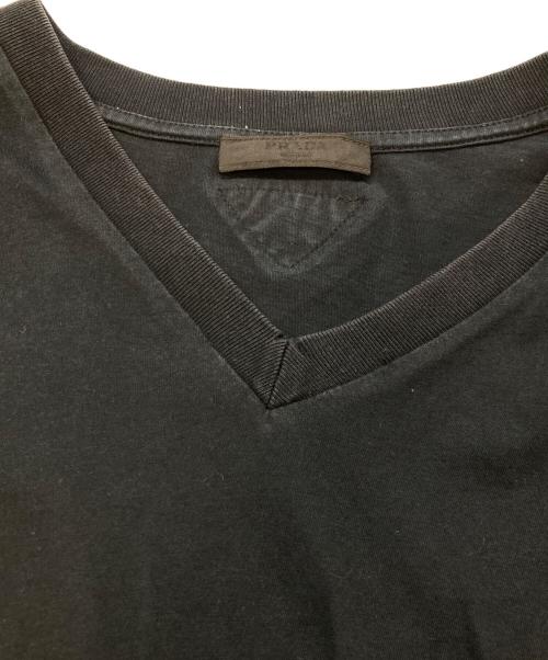 PRADA（プラダ）PRADA (プラダ) Tシャツ ブラック サイズ:Ｍの古着・服飾アイテム