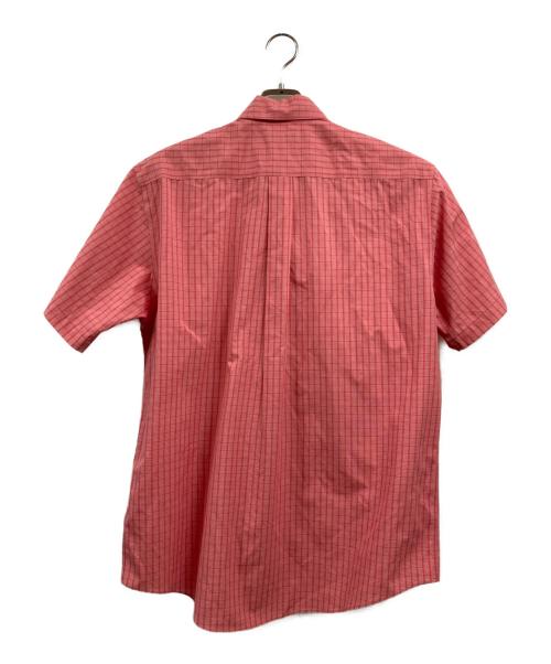 BROOKS BROTHERS（ブルックスブラザーズ）BROOKS BROTHERS (ブルックスブラザーズ) 半袖チェックシャツ レッド サイズ:Ｍの古着・服飾アイテム