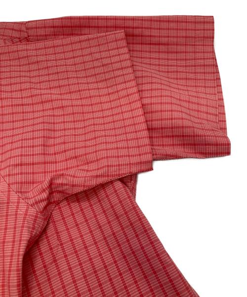 BROOKS BROTHERS（ブルックスブラザーズ）BROOKS BROTHERS (ブルックスブラザーズ) 半袖チェックシャツ レッド サイズ:Ｍの古着・服飾アイテム