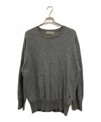 COMME des GARCONS HOMMEコムデギャルソン オム）の古着「クルーネックニット」｜グレー