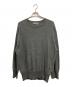 COMME des GARCONS HOMME（コムデギャルソン オム）の古着「クルーネックニット」｜グレー