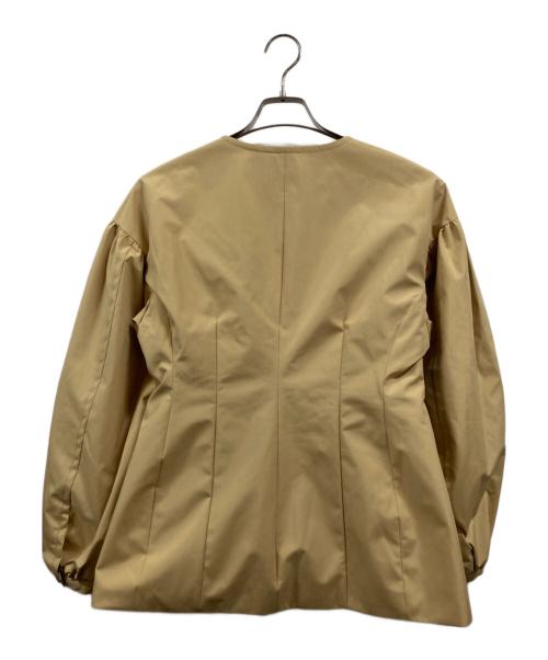 COEL（コエル）COEL (コエル) ウエストシェイプノーカラージャケット イエロー サイズ:38の古着・服飾アイテム