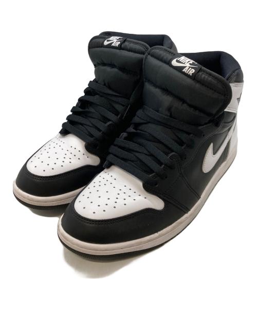 NIKE（ナイキ）NIKE (ナイキ) Air Jordan 1 Retro High OG ブラック×ホワイト サイズ:28.5cmの古着・服飾アイテム