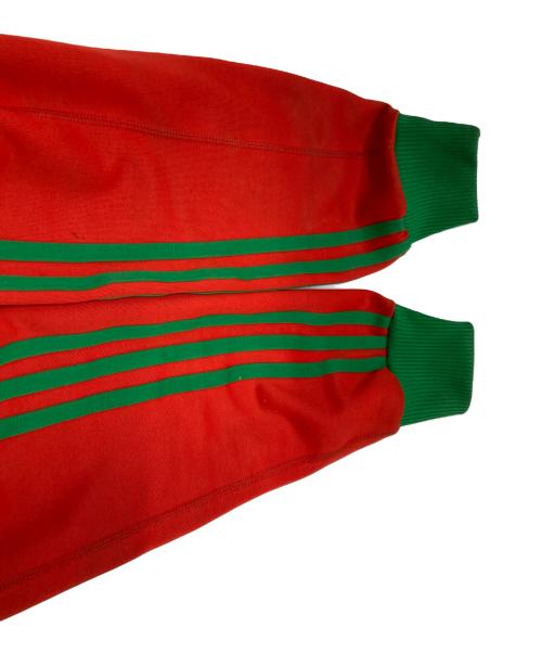 adidas（アディダス）adidas (アディダス) トラックジャケット グリーン×レッド サイズ:Ⅼの古着・服飾アイテム