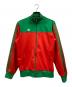 adidas（アディダス）の古着「トラックジャケット」｜グリーン×レッド