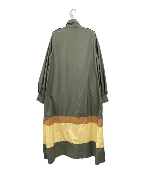 THOMAS MAGPIE（トーマス マグパイ）THOMAS MAGPIE (トーマス マグパイ) タフタコート グリーン サイズ:Ｍの古着・服飾アイテム