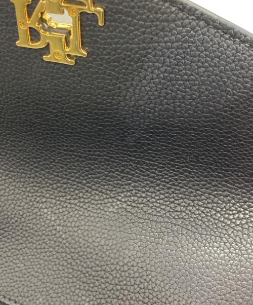 LAUREN RALPH LAUREN（ローレンラルフローレン）LAUREN RALPH LAUREN (ローレンラルフローレン) FARRAH サッチェルバッグ ネイビーの古着・服飾アイテム